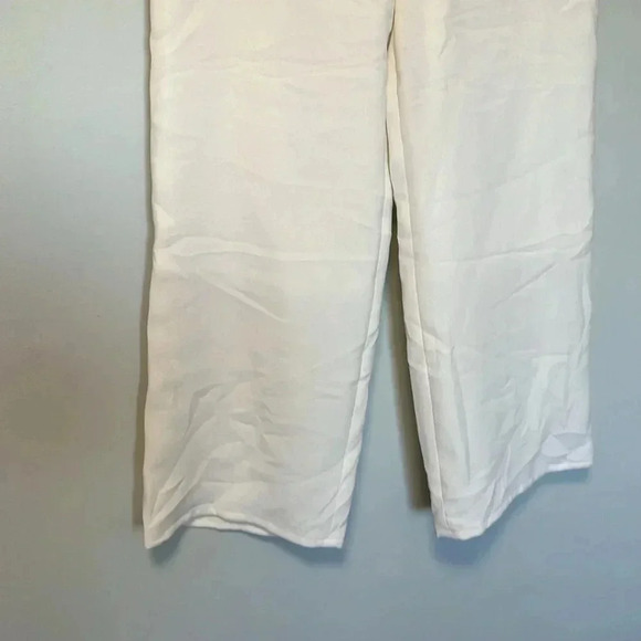 Yigal Azrouel off white  ivory wide pants - Picture 2 of 8